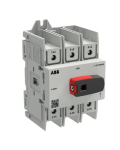 OT Plus - Rozłącznik izolacyjny OT100G3-3BS, 3P 100A, rozmiar G3, z pokrętłem, na szynę DIN/płytę