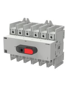 OT Plus - Rozłącznik izolacyjny OT100G3-6BS, 6P 100A, rozmiar G3, z pokrętłem, na szynę DIN/płytę