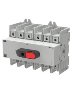 OT Plus - Rozłącznik izolacyjny OT125G3-6BS, 6P 125A, rozmiar G3, z pokrętłem, na szynę DIN/płytę