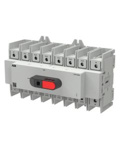 OT Plus - Rozłącznik izolacyjny OT125G3-8BS, 8P 125A, rozmiar G3, z pokrętłem, na szynę DIN/płytę