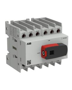 OT Plus - Rozłącznik izolacyjny OT25G1-6BS, 6P 25A, rozmiar G1, z pokrętłem, na szynę DIN/płytę