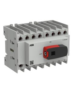 OT Plus - Rozłącznik izolacyjny OT25G1-8BS, 8P 25A, rozmiar G1, z pokrętłem, na szynę DIN/płytę