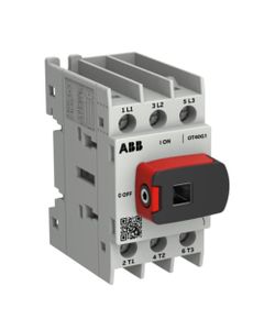 OT Plus - Rozłącznik izolacyjny OT40G1-3BS, 3P 40A, rozmiar G1, z pokrętłem, na szynę DIN/płytę