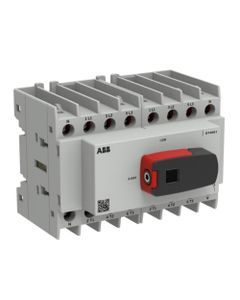 OT Plus - Rozłącznik izolacyjny OT40G1-8BS, 8P 40A, rozmiar G1, z pokrętłem, na szynę DIN/płytę