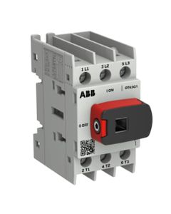OT Plus - Rozłącznik izolacyjny OT63G1-3BS, 3P 63A, rozmiar G1, z pokrętłem, na szynę DIN/płytę