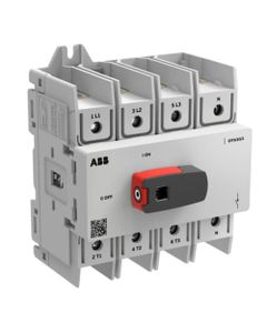 OT Plus - Rozłącznik izolacyjny OT63G3-4BSN2, 800V, 4P 63A, rozmiar G3, z pokrętłem, na szynę DIN/płytę