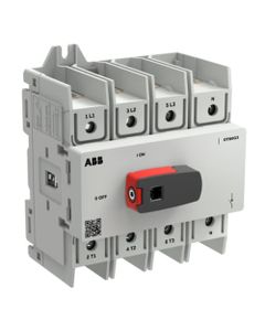 OT Plus - Rozłącznik izolacyjny OT80G3-4BSN2, 800V, 4P 80A, rozmiar G3, z pokrętłem, na szynę DIN/płytę