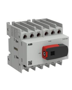OTC Plus - Przełącznik zasilania OTC16G1-3BS, (I-0-II) 3P 16A, rozmiar G1, z rączką, montaż na szynie DIN lub płycie...