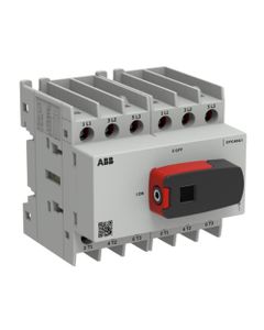 OTC Plus - Przełącznik zasilania OTC40G1-3BS, (I-0-II) 3P 40A, rozmiar G1, z rączką, montaż na szynie DIN lub płycie...