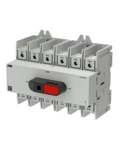 OTC Plus - Przełącznik zasilania OTC63G3-3BS, (I-0-II) 3P 63A, rozmiar G3, z rączką, montaż na szynie DIN lub płycie...