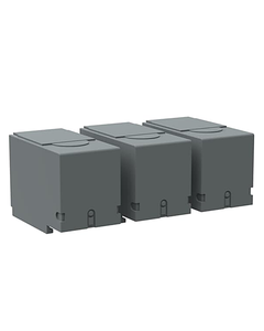 Osłony zacisków OTS400G1S/3 do rozłączników 3-biegunowych OT315..400E (3szt), krótkie