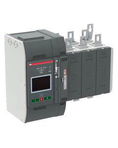 Przełącznik automatyczny TruONE OXB400E3X4QT, (I-0-II) 3P 400A, 200-480V AC, sterownik Level 4 Touch, zasilanie od góry...