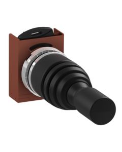 Manipulator (Joystick) P9MMN2B, 2 pozycje, górna stabilna, dolna chwilowa, napęd z ramką (GE 184703)