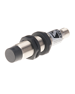 Czujnik indukcyjny PCIA8ZK, M18 Sn-8mm, 90-250V AC, 3-przewodowy NO, czoło niewbudowane, konektor M12, mosiądz nikl. L91...