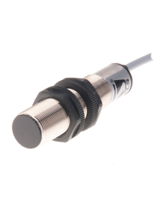 Czujnik indukcyjny PCID8RNW, M18 Sn-8mm, 10-30V DC, NPN NC, czoło wbudowane, 3-przew. kabel 2m, mosiądz nikl. L82mm