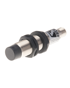 Czujnik indukcyjny PCID8ZPK, M18 Sn-8mm, 10-30V DC, PNP NO, czoło niewbudowane, 3-przew. konektor M12, mosiądz nikl. L91...