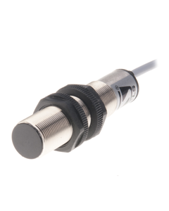 Czujnik indukcyjny PCID8ZRNW, M18 Sn-8mm, 10-30V DC, NPN 1NO+1NC, czoło wbudowane, 4-przew. kabel 2m, mosiądz nikl. L82m...