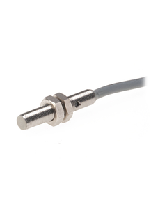 Czujnik indukcyjny PCIDS1,5RPW-M5-25-2M, M5 Sn-1.5mm, 10-30 VDC, PNP NC, czoło wbudowane, 3-przew. kabel 2m, stal nierdz...