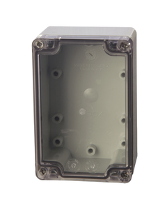 Obudowa Euronord PCT 081206, 80x120x55, poliwęglan, IP66/67, pokrywa przezroczysta