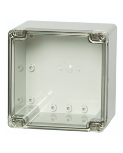 Obudowa Euronord PCT 121210, 120x122x95, poliwęglan, IP66/67, pokrywa przezroczysta