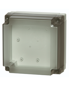 Obudowa MNX, PC 125/35 LT, 130x130x35, poliwęglan IP66/67, pokrywa przezroczysta