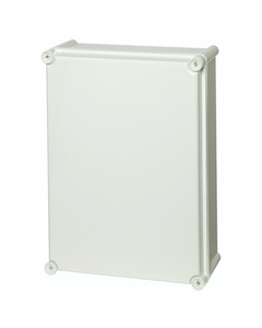 Obudowa SOLID, PC 3828 18 G-2FSH, 378x278x180, poliwęglan, IP65, pokrywa szara z zawiasami