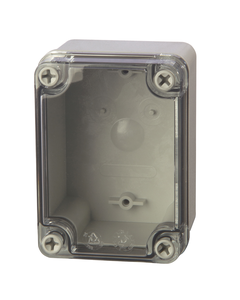 Obudowa Piccolo, PC B 85 T, 110x80x85, poliwęglan, IP67, pokrywa przezroczysta