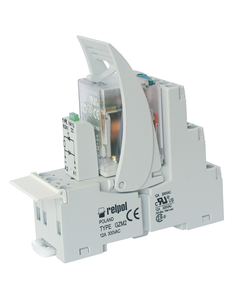 Przekaźnik interfejsowy PIR2-024DC-00LD, 2P 12A, ster. 24V DC, styki AgNi, zaciski śrubowe