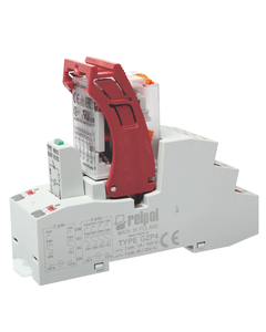 Przekaźnik interfejsowy PIR4-024AC-M91G-PS-2014, 4P 7A, ster. 24V AC, styki AgNi, zaciski Push-in