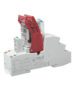 Przekaźnik interfejsowy PIR4-024DC-M41G-PS-2014, 4P 7A, ster. 24V DC, styki AgNi, zaciski Push-in