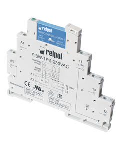 Przekaźnik interfejsowy PIR6W-1PS-24VAC/DC-O, 1Z 2A, ster. 24V AC/DC, SSR wyjście 24V DC, zaciski śrubowe