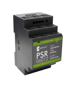 Zasilacz impulsowy PSR 06012, 54W, 12V DC 4.5A, zasil. 85-264V AC, ob. modułowa