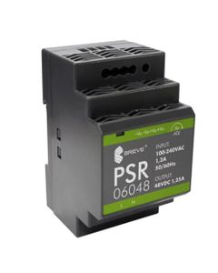 Zasilacz impulsowy PSR 06048, 60W, 48V DC 1.25A, zasil. 85-264V AC, ob. modułowa