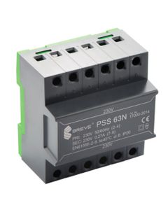Transformator PSS 63N 230/230V, 63VA, na szynę DIN, ob. modułowa