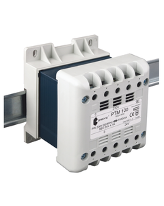 Transformator PTM 120 230/24V, 120VA, na szynę DIN, ob. tworzywo