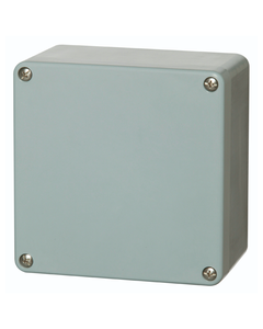 Obudowa Euronord P 161609, 160x160x90, poliestrowa, IP66, pokrywa szara
