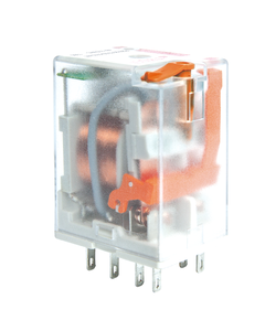 Przekaźnik R2N-2012-23-5230-WTL, 2P 12A, cewka 230V AC, wskaźnik, przycisk testujący, dioda LED