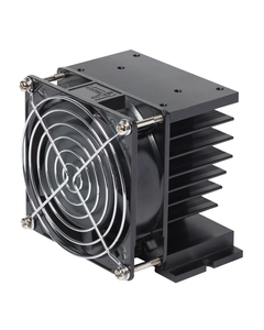 Radiator RH16-F220AC z wentylatorem 0.6 st.C/W, wymiary 80x106x96mm