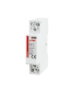 Stycznik modułowy RIK20-20-230, 20A, 2NO, cewka 230V AC/DC, 1 moduł