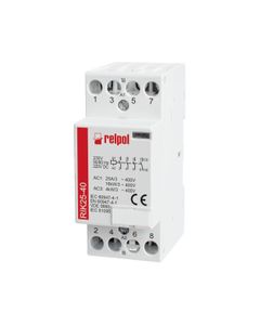 Stycznik modułowy RIK25-22-230, 25A, 2NO+2NC, cewka 230V AC/DC, 2 moduły