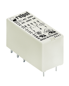 Przekaźnik RM84-2012-35-5230 , 2P 8A, cewka 230V AC, styki AgNi