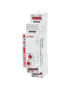 Przekaźnik czasowy RPC-2BP-A230, 2P 230VAC, 8 zakr. czas. funkcja Bp- symetr. praca cykliczna od przerwy