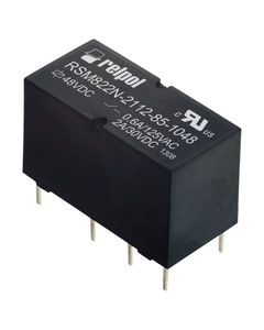 Przekaźnik RSM822N-2112-85-1048, 2P 3A, cewka 48V DC, styki AgNi/Au