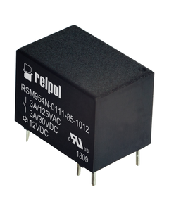 Przekaźnik RSM954N-0111-85-1012, 1P 3A, cewka 12V DC, styki Ag/Au