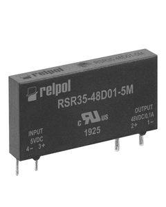 Przekaźnik półprzewodnikowy miniaturowy RSR35-48D01-5M, 0.1A wyj. 3-58V DC, ster. 5V DC, do druku