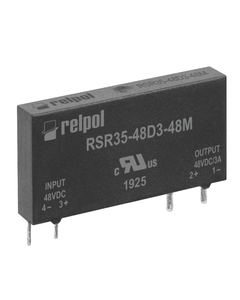 Przekaźnik półprzewodnikowy miniaturowy RSR35-48D3-48M, 3A wyj. 3-58V DC, ster. 48V DC, do druku