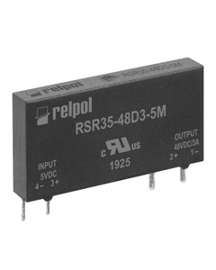 Przekaźnik półprzewodnikowy miniaturowy RSR35-48D3-5M, 3A wyj. 3-58V DC, ster. 5V DC, do druku
