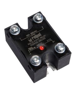 Przekaźnik półprzewodnikowy RSR45-38D16-R, 16A wyj. 24-440V AC, ster. 4-32V DC, zał. natychmiastowe