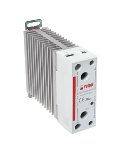 Przekaźnik półprzewodnikowy z radiatorem RSR72-48D30-RH, 30A wyj. 24-530V AC, ster. 4-32V DC, zał. natychmiastowe