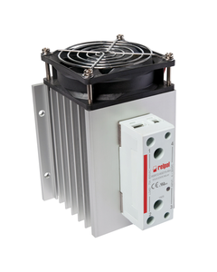 Przekaźnik półprzewodnikowy z radiatorem RSR72-60D75-RH, 75A wyj. 24-660V AC, ster. 4-32V DC, zał. natychmiastowe